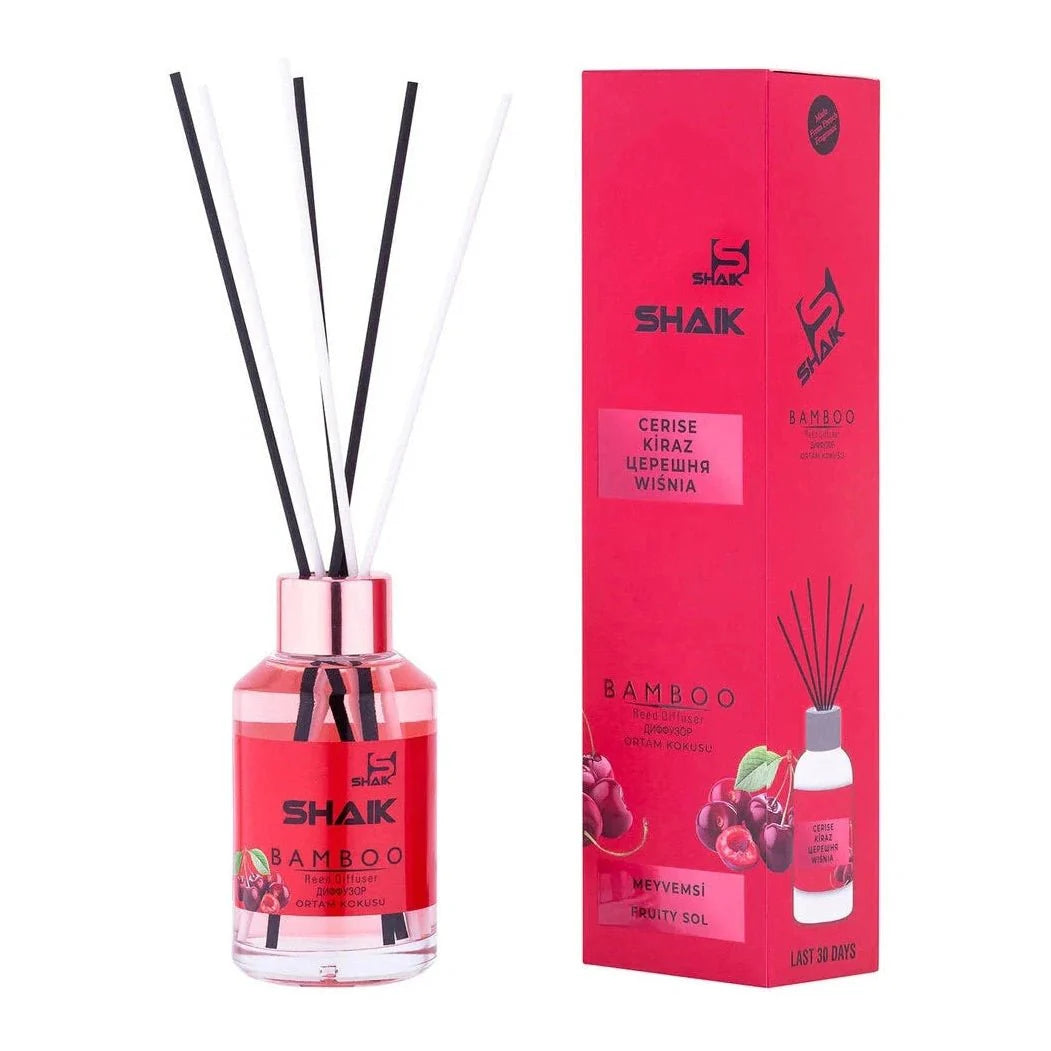 Namų kvapai su lazdelėmis SHAIK VYŠNIA 115 ml. - kvapai - Damų Kampelis