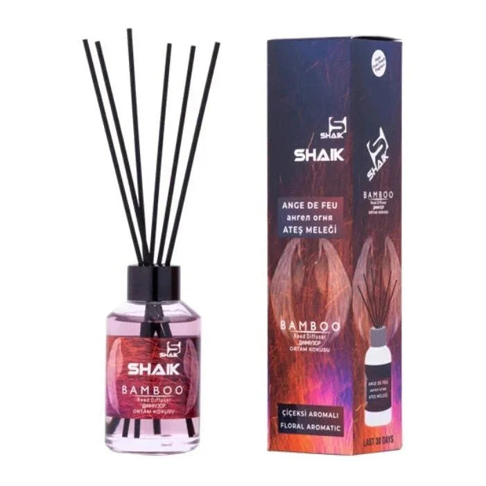 Namų kvapas su lazdelėmis SHAIK FLAME ANGEL 115 ml. - kvapai - Damų Kampelis