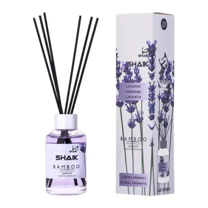 Namų kvapas su lazdelėmis SHAIK LEVANDA 115 ml. - kvapai - Damų Kampelis