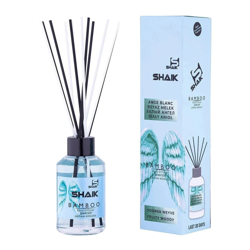 Namų kvapas su lazdelėmis SHAIK WHITE ANGEL 115 ml. - kvapai - Damų Kampelis