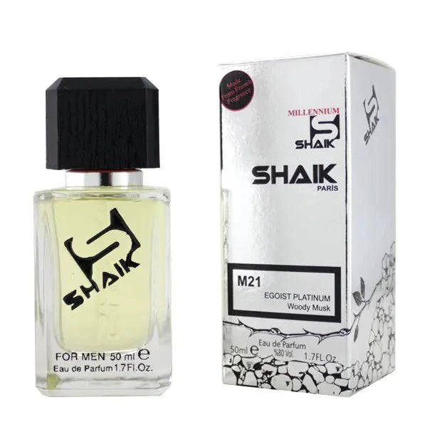 SHAIK 21 vyriški kvepalai (įkvėpti Chanel Egoiste Platinum), 50 ml. - kvapai - Damų Kampelis